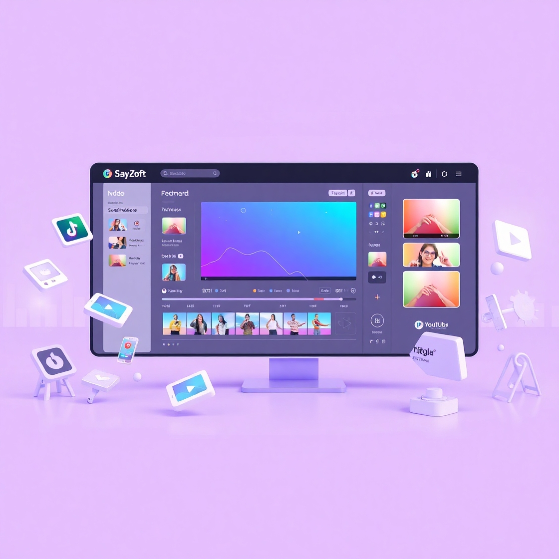 Social media Video Editing